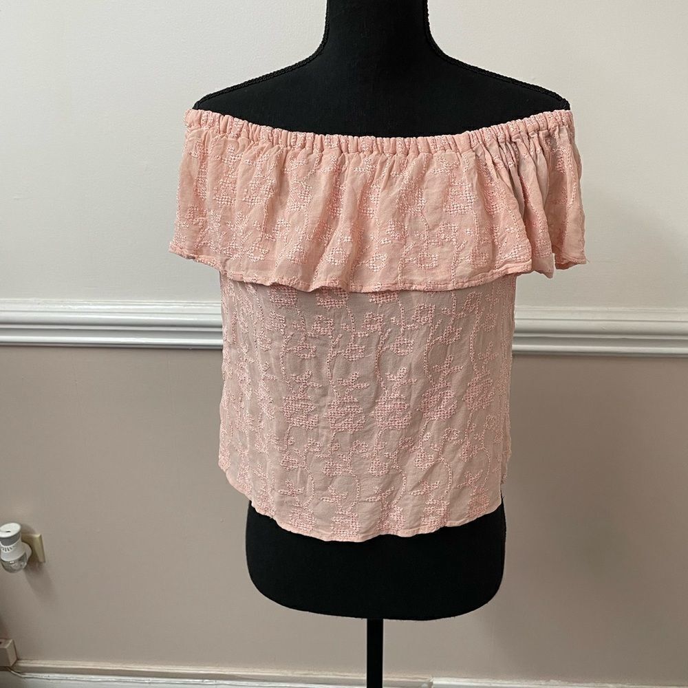 Lucky Brand Off the Shoulder Blouse